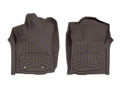 Weathertech Front Floor Liner HP; Cocoa (16-17 Tacoma w/ Automatic Transmission)