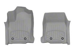 Weathertech Front Floor Liner HP; Gray (24-25 Tacoma w/ Automatic Transmission)