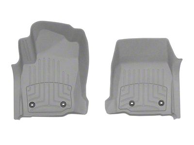 Weathertech Front Floor Liner HP; Gray (24-25 Tacoma w/ Manual Transmission)