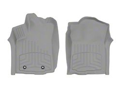 Weathertech Front Floor Liner HP; Gray (16-17 Tacoma w/ Automatic Transmission)