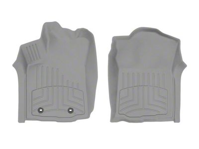 Weathertech Front Floor Liner HP; Gray (16-17 Tacoma w/ Automatic Transmission)