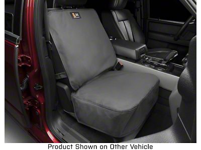 Weathertech Tacoma Universal Front Bucket Seat Protector; Charcoal