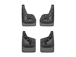 Weathertech No-Drill Mud Flaps; Front and Rear; Black (24-26 Tacoma w/o OE Fender Flares)