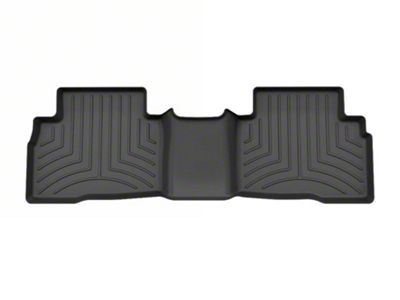 Weathertech Rear Floor Liner HP; Black (24-25 Tacoma Hybrid)