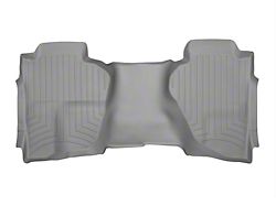 Weathertech Rear Floor Liner HP; Gray (24-25 Tacoma Hybrid)