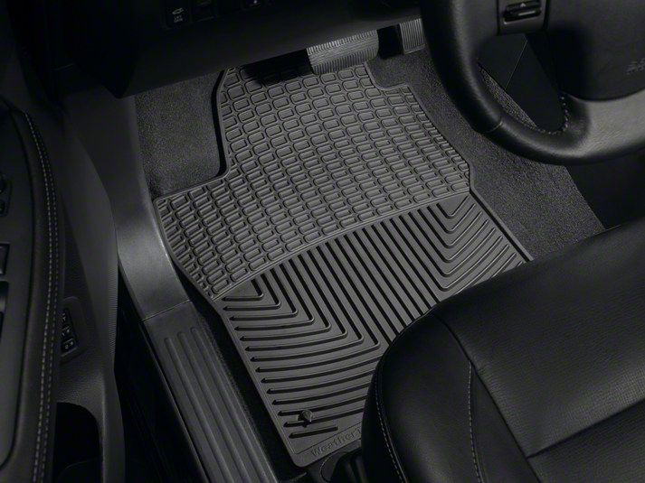 Weathertech Titan AllWeather Front Rubber Floor Mats; Black W228 (08