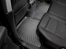 Weathertech DigitalFit Rear Floor Liners; Black (04-08 Titan Crew Cab)