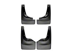 Weathertech No-Drill Mud Flaps; Front and Rear; Black (17-22 Titan)