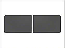 Weathertech 24-Inch x 36-Inch ComfortMat Connect End Mats; Carbon Fiber