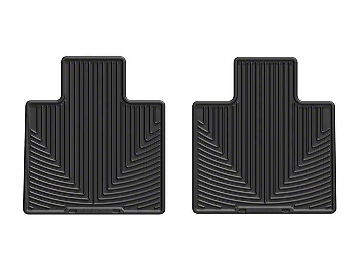 Weathertech Titan XD AllWeather Rear Rubber Floor Mats; Black W456 (16
