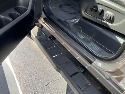 Weathertech Door SillProtector; Black (16-24 Titan XD)