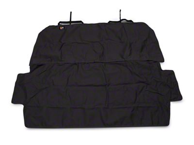 Weathertech Second Row Seat Protector; Charcoal (16-21 Titan XD Crew Cab)