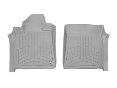 Weathertech Front Floor Liner HP; Gray (12-21 Tundra)