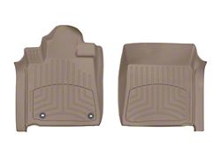 Weathertech Front Floor Liner HP; Tan (12-21 Tundra)