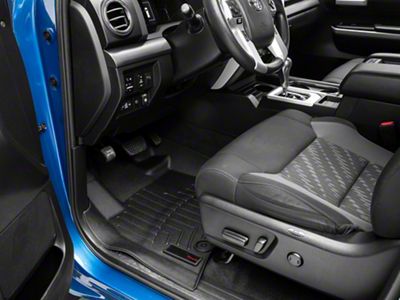Weathertech DigitalFit Front Floor Liners; Black (12-21 Tundra)