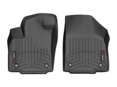 Weathertech DigitalFit Front Floor Liners for Vinyl Floors; Black (12-21 Tundra)
