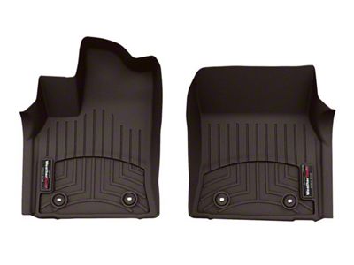 Weathertech DigitalFit Front Floor Liners; Cocoa (22-25 Tundra)