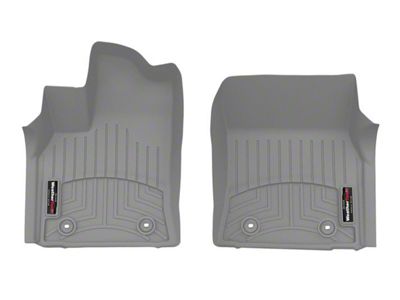 Weathertech DigitalFit Front Floor Liners; Gray (22-25 Tundra)