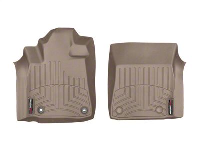 Weathertech DigitalFit Front Floor Liners; Tan (12-21 Tundra)