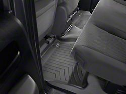 Weathertech DigitalFit Rear Floor Liner; Black (07-13 Tundra Double Cab)
