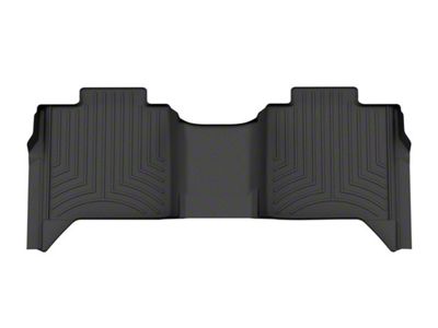 Weathertech DigitalFit Rear Floor Liner; Black (22-25 Tundra CrewMax, Excluding Hybrid)