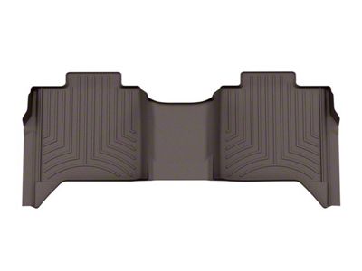 Weathertech DigitalFit Rear Floor Liner; Cocoa (22-25 Tundra CrewMax, Excluding Hybrid)