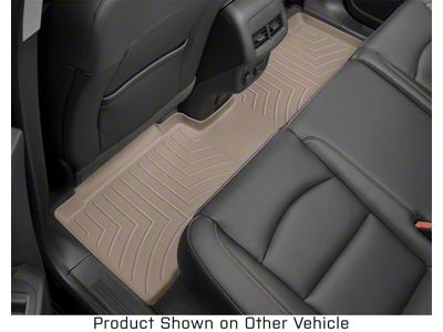 Weathertech DigitalFit Rear Floor Liner; Tan (07-13 Tundra Double Cab)