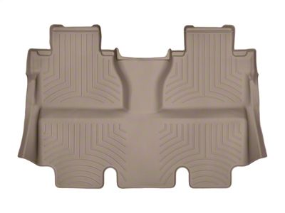 Weathertech DigitalFit Rear Floor Liner; Tan (14-21 Tundra CrewMax)