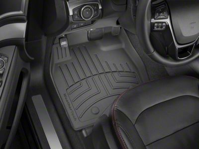 Weathertech Front Floor Liner HP; Black (22-25 Tundra)