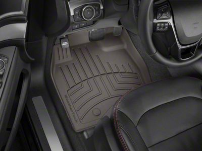 Weathertech Front Floor Liner HP; Cocoa (22-25 Tundra)