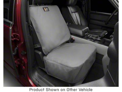 Weathertech Universal Front Bucket Seat Protector; Gray (07-25 Tundra)