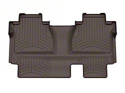 Weathertech Rear Floor Liner HP; Cocoa (14-21 Tundra Double Cab w/o Rear Underseat Storage)
