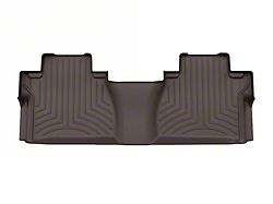 Weathertech Rear Floor Liner HP; Cocoa (14-21 Tundra Double Cab w/ Rear Underseat Storage)