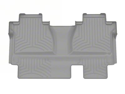 Weathertech Rear Floor Liner HP; Gray (14-21 Tundra Double Cab w/o Rear Underseat Storage)