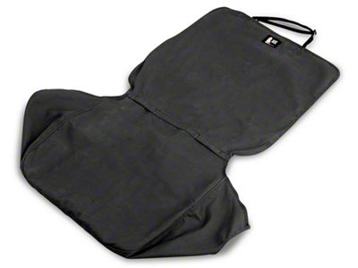 Weathertech Universal Front Bucket Seat Protector; Black (07-25 Tundra)