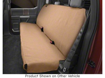 Weathertech Second Row Seat Protector; Tan (07-25 Tundra CrewMax)