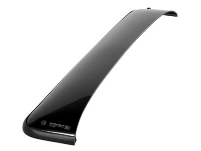 Weathertech Sunroof Wind Deflector; Dark Smoke (2017 Tundra)