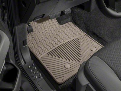 Weathertech All-Weather Front Rubber Floor Mats; Tan (12-15 Tacoma)