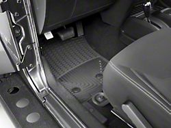 Weathertech All-Weather Front Rubber Floor Mats; Black (07-18 Jeep Wrangler JK)