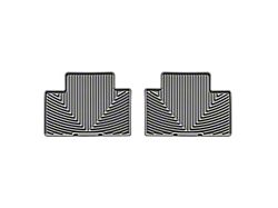 Weathertech All-Weather Rear Rubber Floor Mats; Gray (05-23 Tacoma Access Cab, Double Cab)