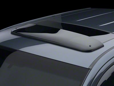 Weathertech Sunroof Wind Deflector; Dark Smoke (16-24 4Runner)