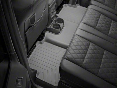 Weathertech Rear Floor Liner HP; Gray (14-18 Jeep Wrangler JK 4-Door)
