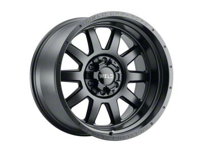 Weld Off-Road Stealth Satin Black 6-Lug Wheel; 20x9; 13mm Offset (24-25 Tacoma)