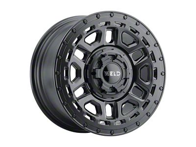 Weld Off-Road Crux Satin Black 6-Lug Wheel; 20x9; 0mm Offset (25-26 4Runner)