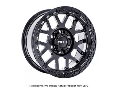 Weld Off-Road Cinch Satin Bronze with Satin Black Ring 6-Lug Wheel; 17x9; -12mm Offset (21-25 Bronco, Excluding Raptor)