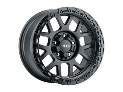 Weld Off-Road Cinch Gloss Black Milled 6-Lug Wheel; 17x10; -25mm Offset (16-23 Tacoma)