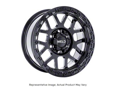 Weld Off-Road Cinch Satin Bronze with Satin Black Ring 6-Lug Wheel; 17x10; -25mm Offset (16-23 Tacoma)