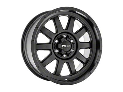 Weld Off-Road Stealth Satin Black 6-Lug Wheel; 20x9; 13mm Offset (16-23 Tacoma)