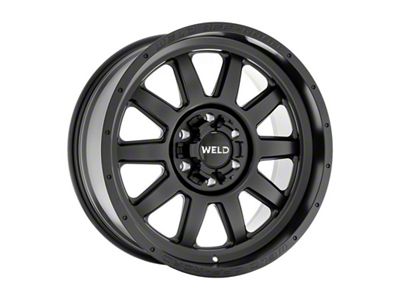 Weld Off-Road Stealth Satin Black 6-Lug Wheel; 20x9; 13mm Offset (22-25 Tundra)