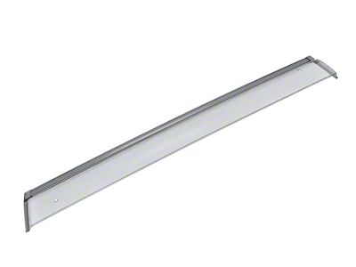 WELLvisors Taped-on Window Visors Wind Deflectors with Black Trim; Front and Rear; Dark Tint (11-21 Jeep Grand Cherokee WK2)